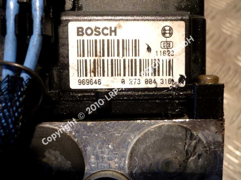 Nissan Primera P11 ABS Block Hydroaggregat 0266216586 Bosch 1.8 84kw QG18